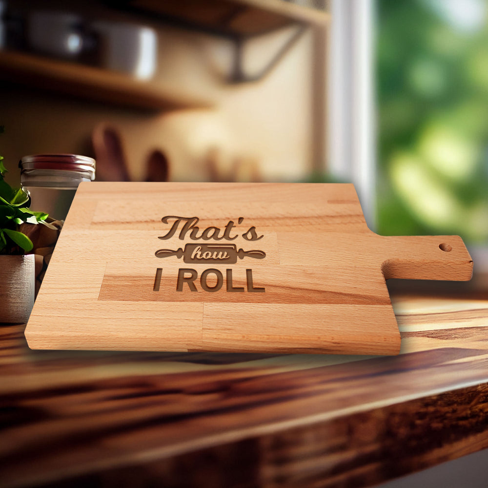 Serveerplank Eten Thats How I Roll