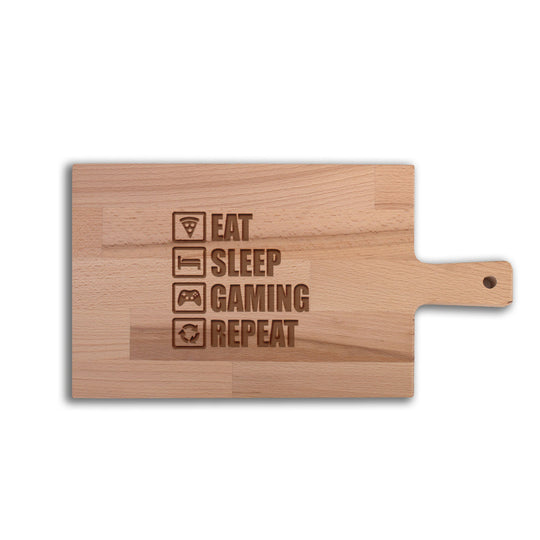 Serveerplank Gamen Eat Sleep Game Repeat