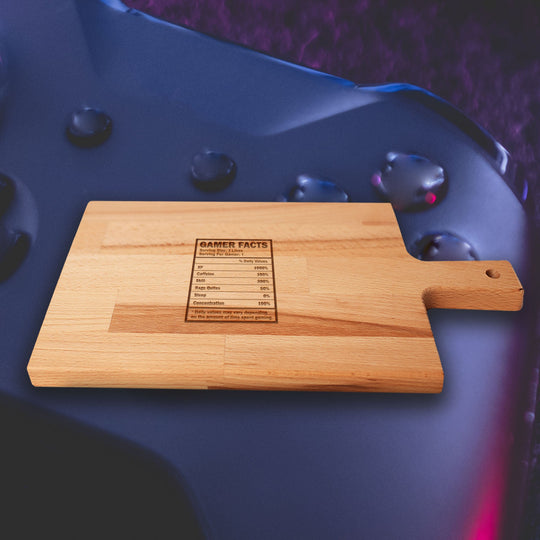 Serveerplank Gamen Gamer Facts