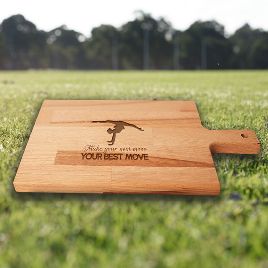 Serveerplank Gymnastiek (Vrouw) Make Your Next Move Your Best Move