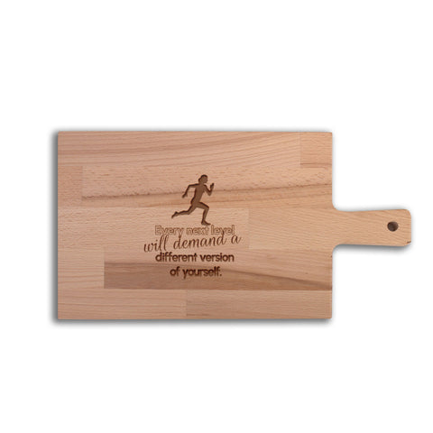 Serveerplank Hardlopen (Vrouw) Every Next Level Will Demand a Different Version of Yourself