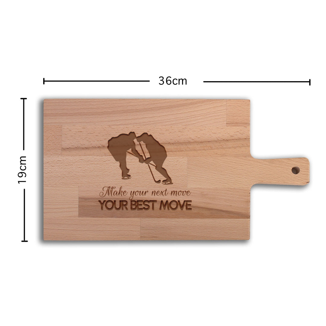 Serveerplank Hockey Make Your Next Move Your Best Move