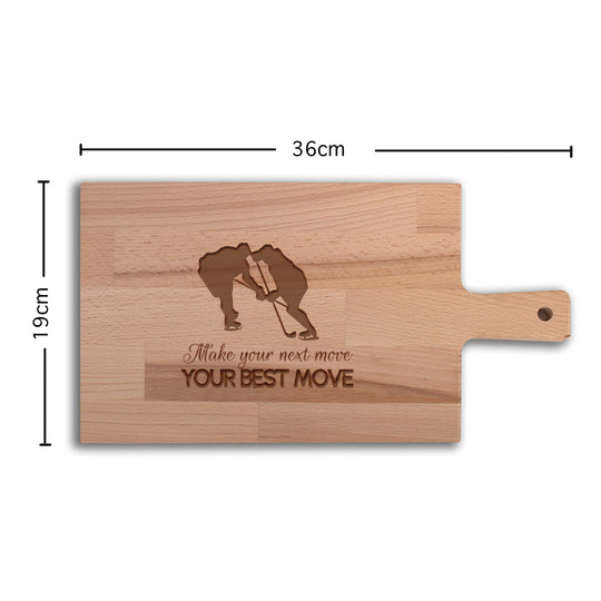 Serveerplank Hockey Make Your Next Move Your Best Move
