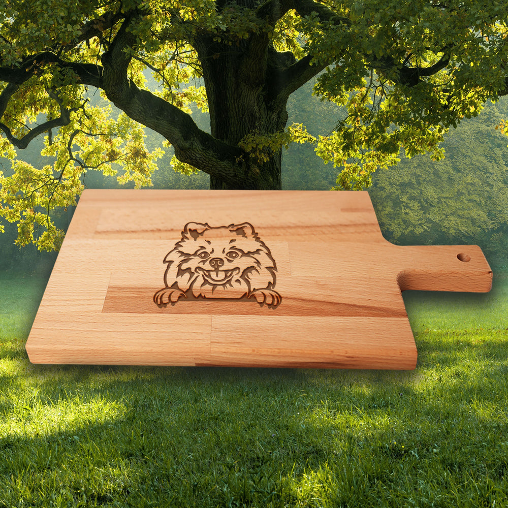 Serveerplank Honden Dwergkeeshond