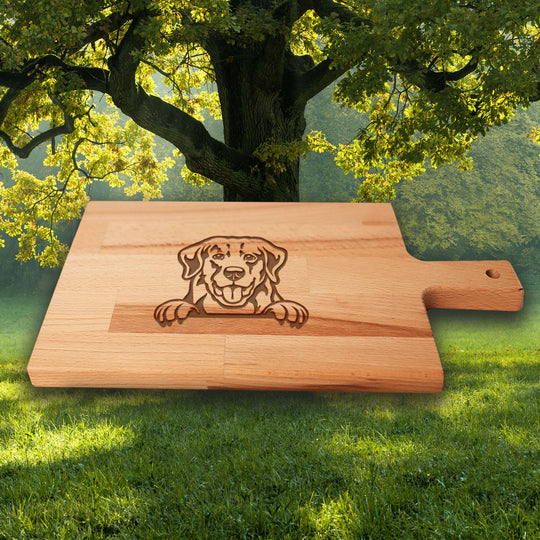 Serveerplank Honden Golden retriever