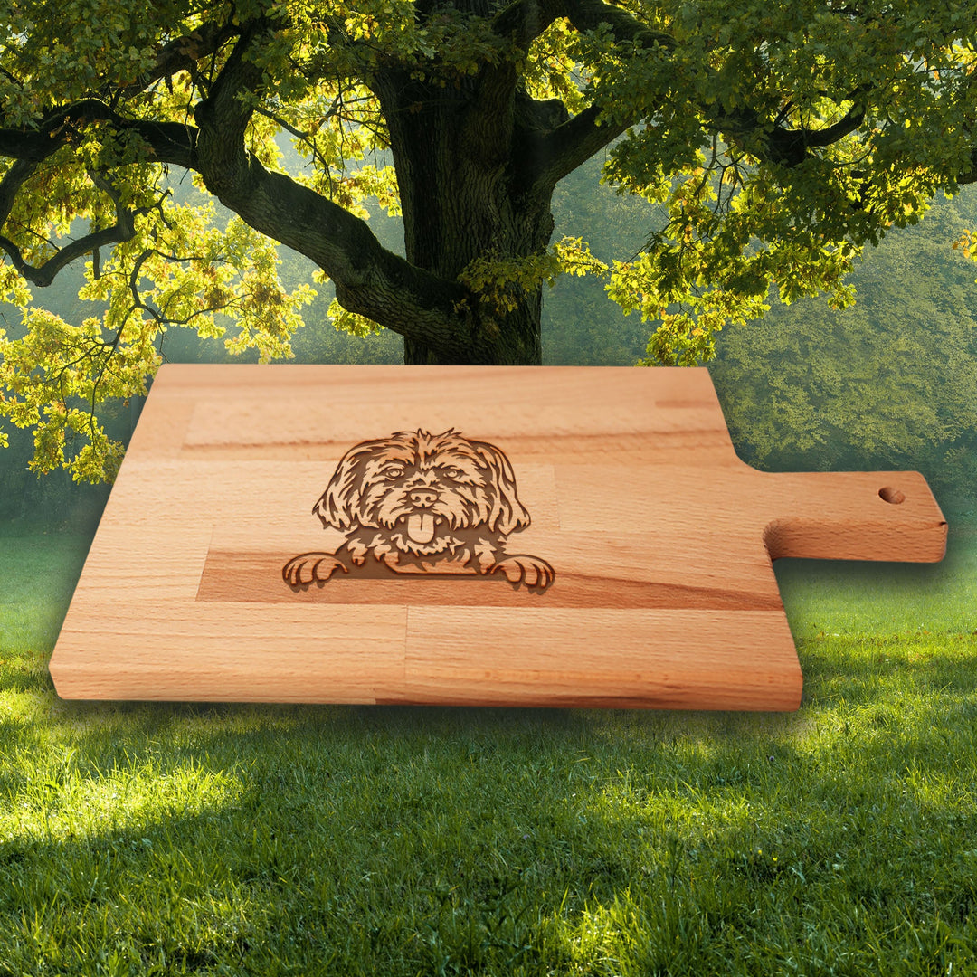 Serveerplank Honden Morkie