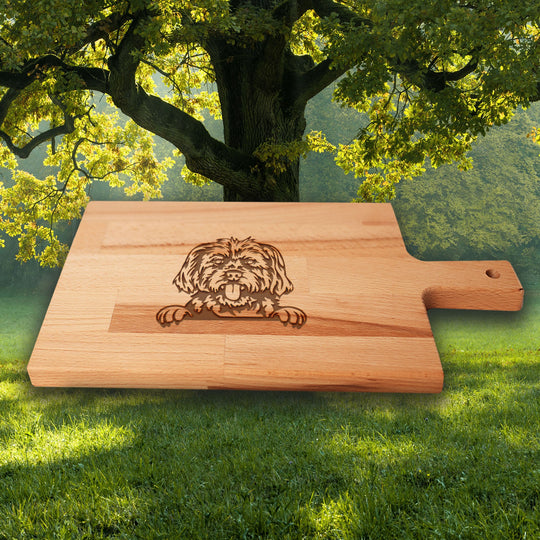 Serveerplank Honden Morkie