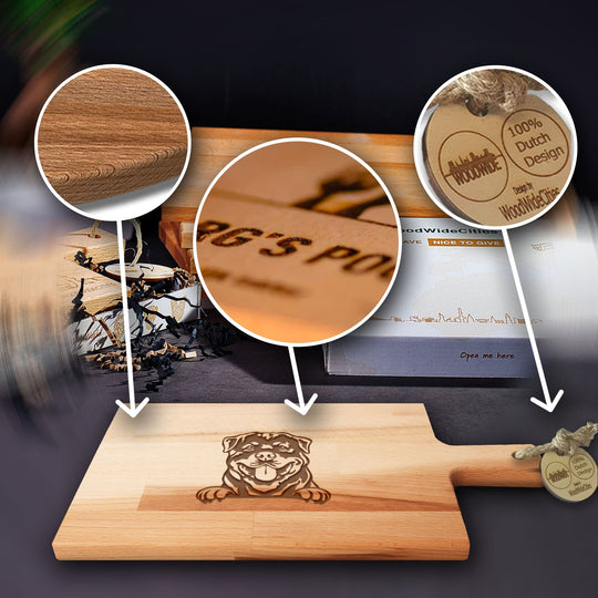 Serveerplank Honden Rottweiler