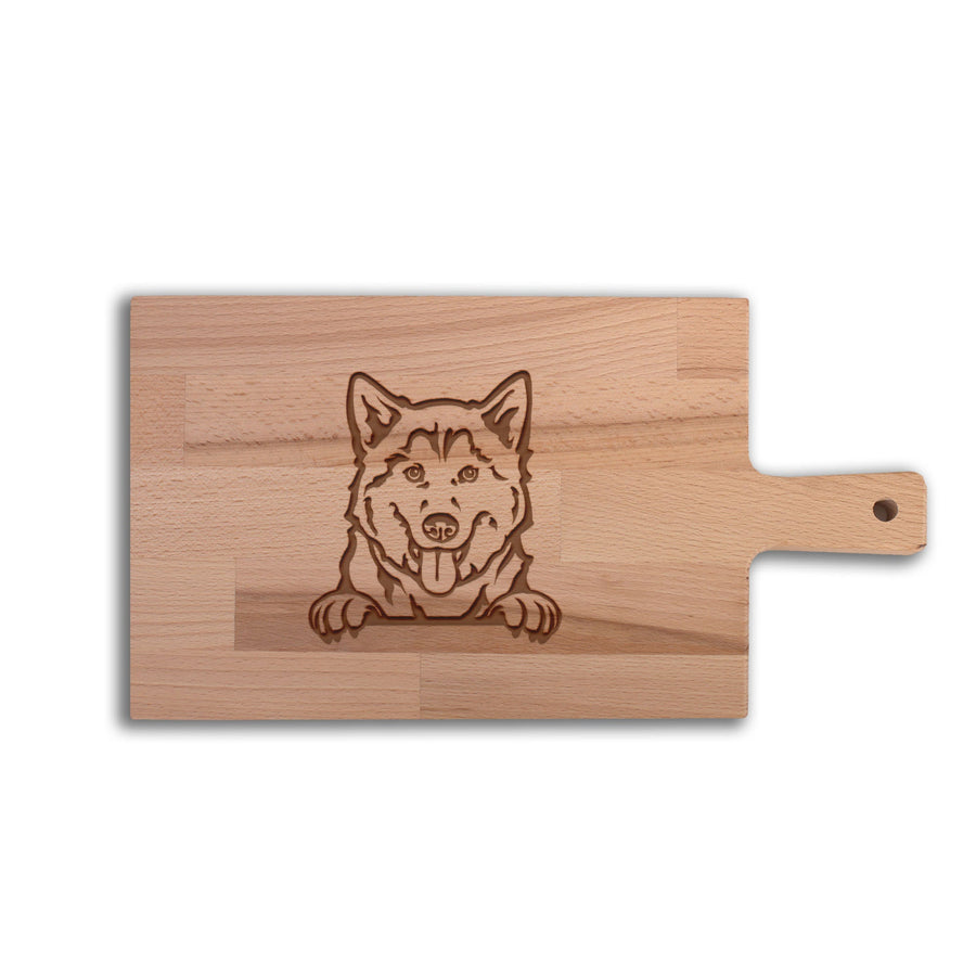 Serveerplank Honden Siberische Husky