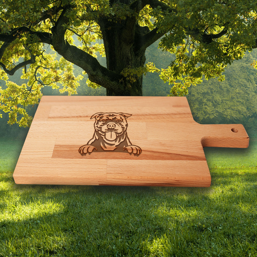 Serveerplank Honden Staffordshire-bulterriër