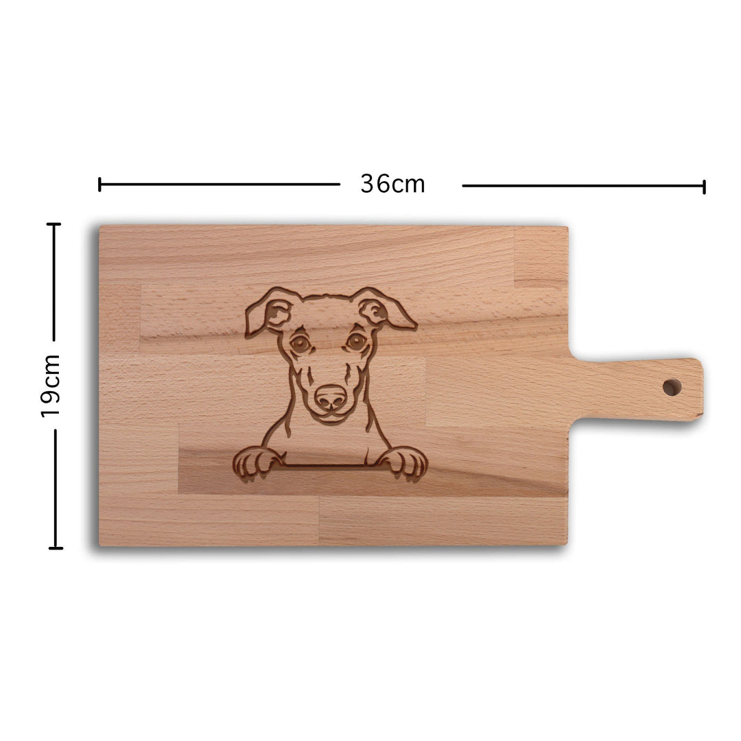 Serveerplank Honden Whippet