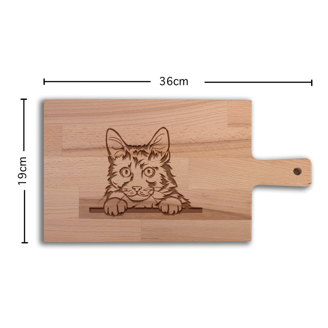 Serveerplank Katten Amerikaanse bobtail