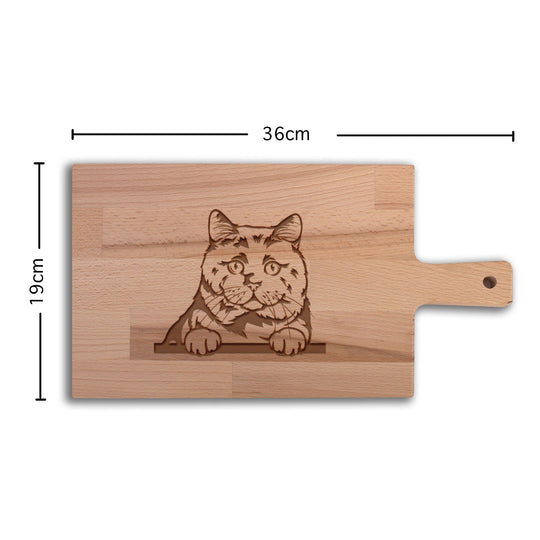 Serveerplank Katten Britse korthaar