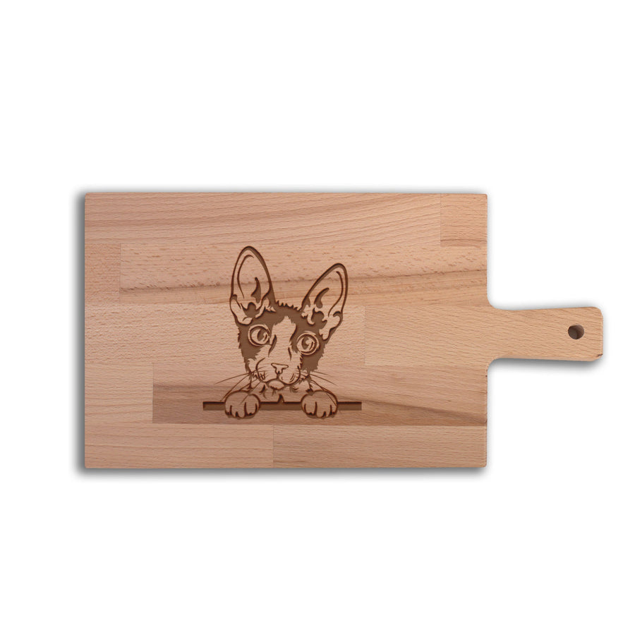 Serveerplank Katten Cornish rex