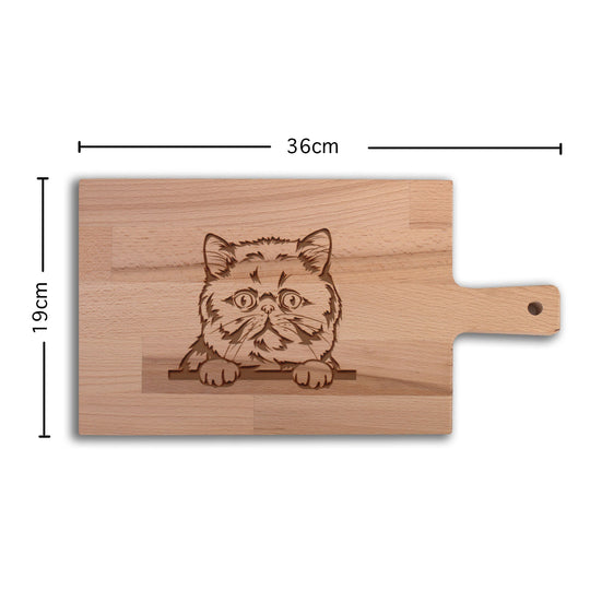 Serveerplank Katten Exotic