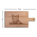Serveerplank Katten Manx