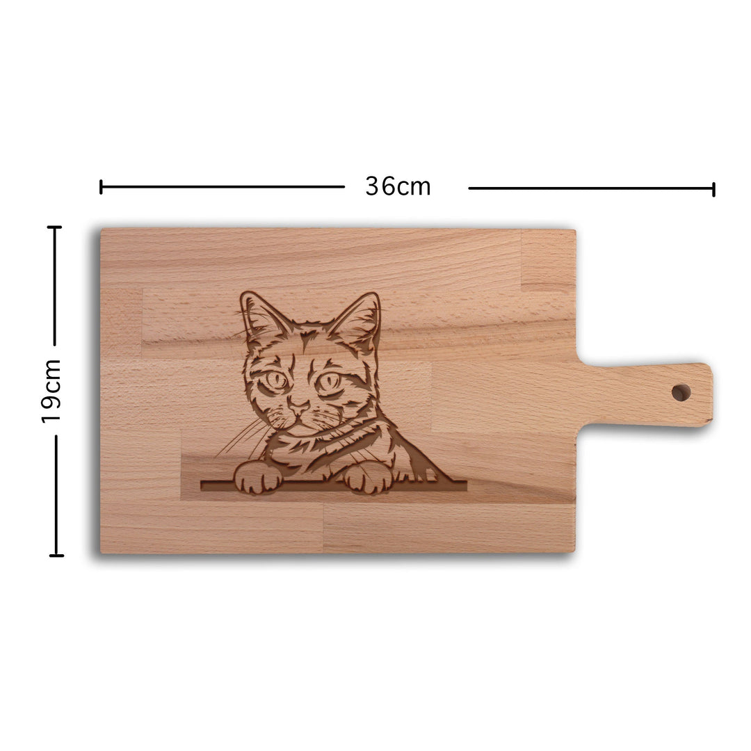 Serveerplank Katten Manx