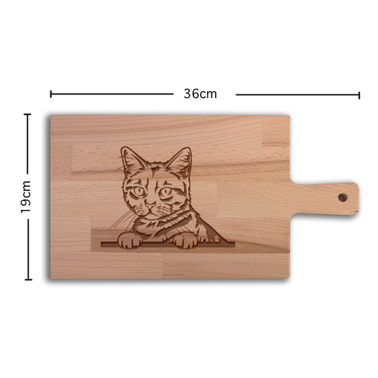 Serveerplank Katten Manx