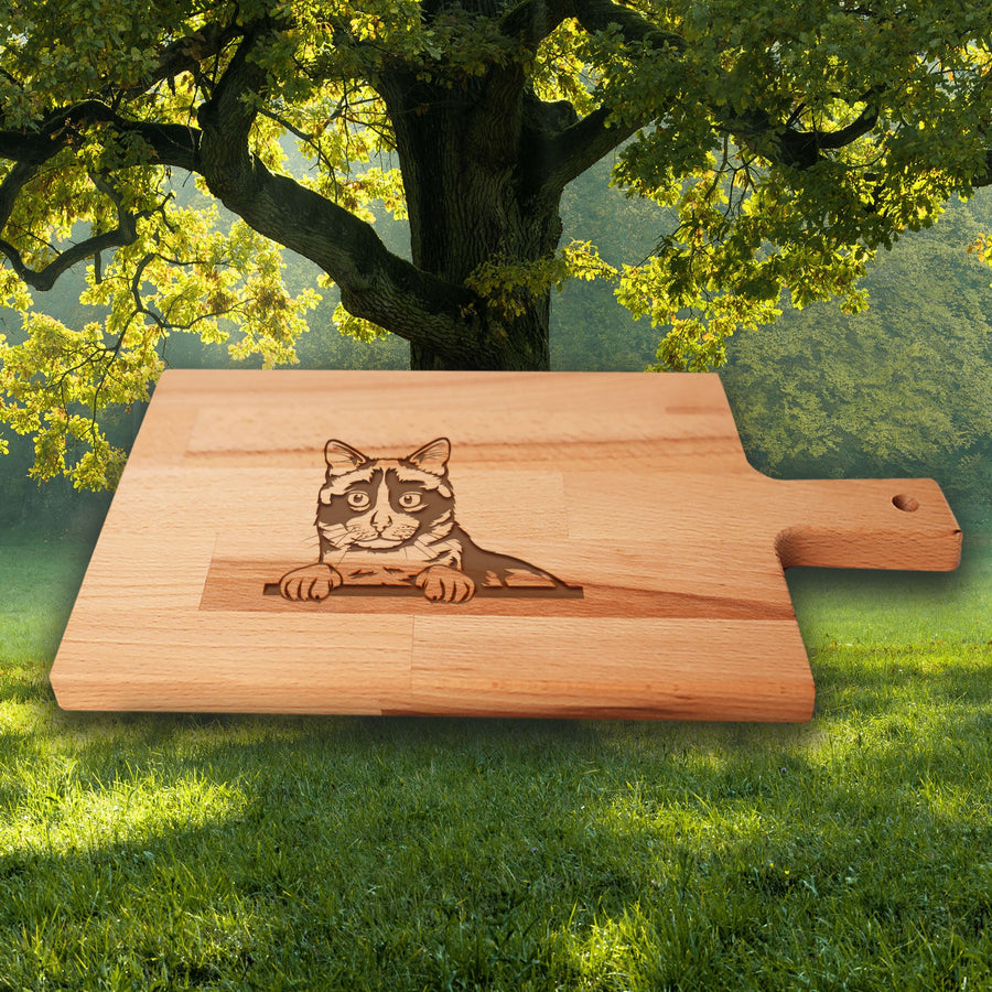Serveerplank Katten Snowshoe
