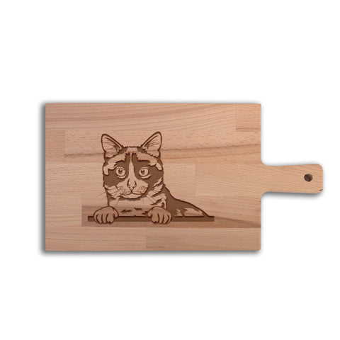 Serveerplank Katten Snowshoe