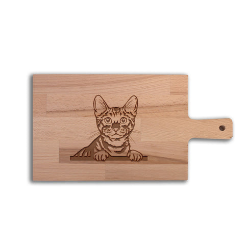 Serveerplank Katten Toyger