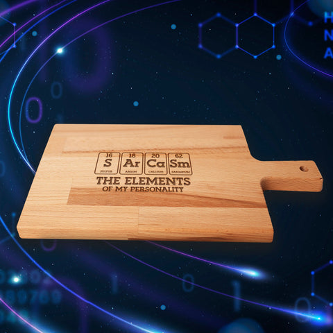 Serveerplank Kennis Science Sarcasm