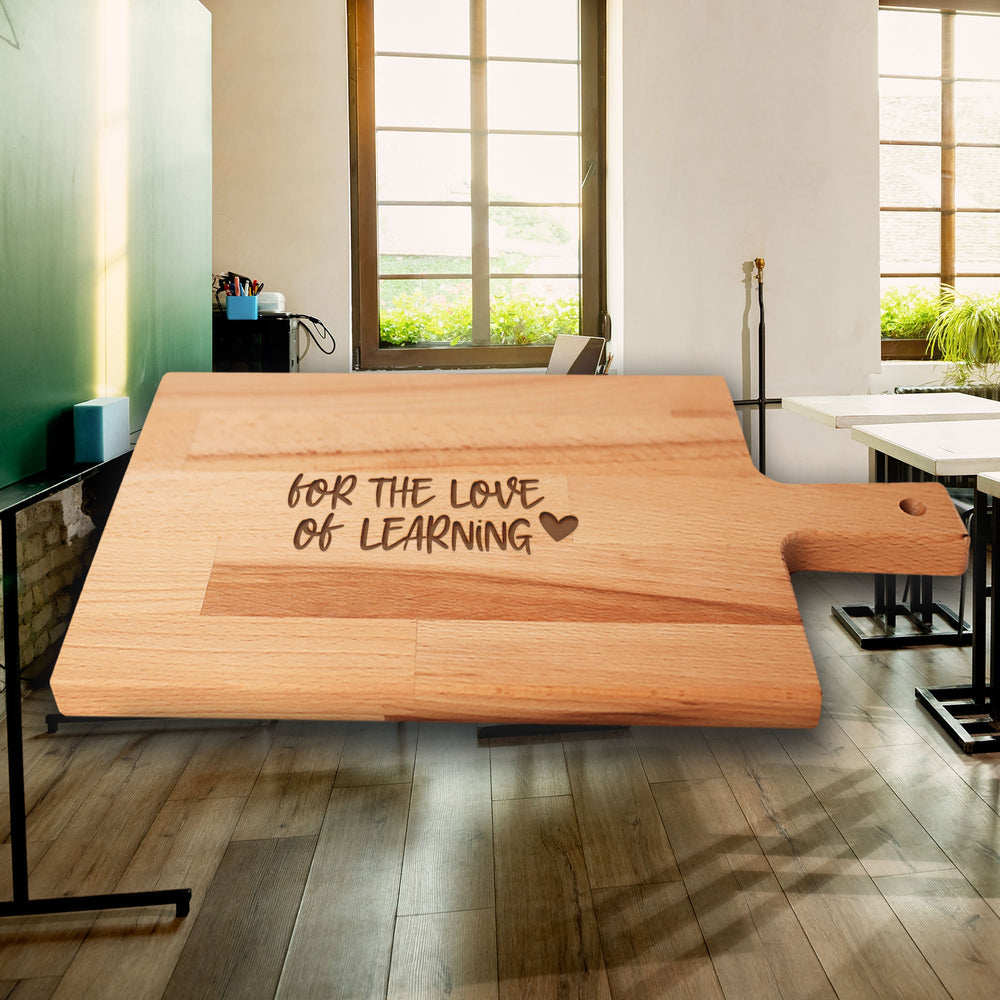 Serveerplank Leraar Love of Learning