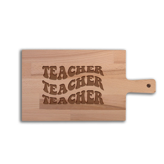 Serveerplank Leraar Teach Waves