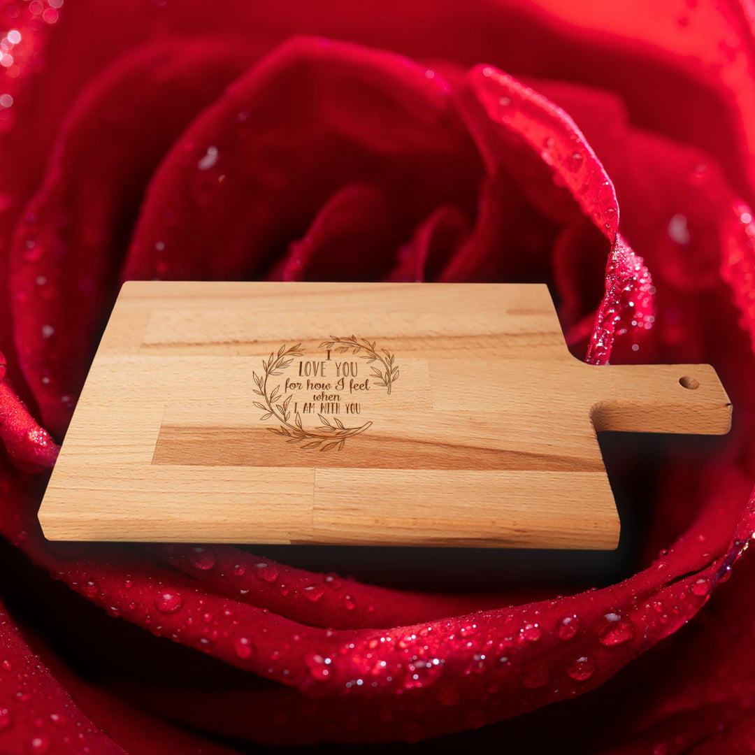 Serveerplank Liefde I Love You I Am With You