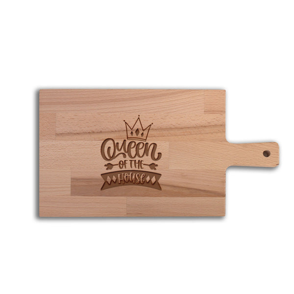Serveerplank Moederdag Queen of the House