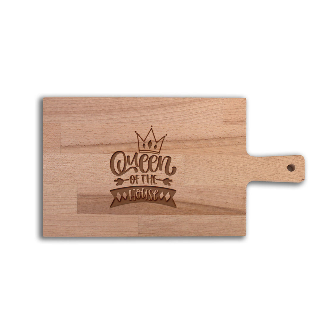 Serveerplank Moederdag Queen of the House