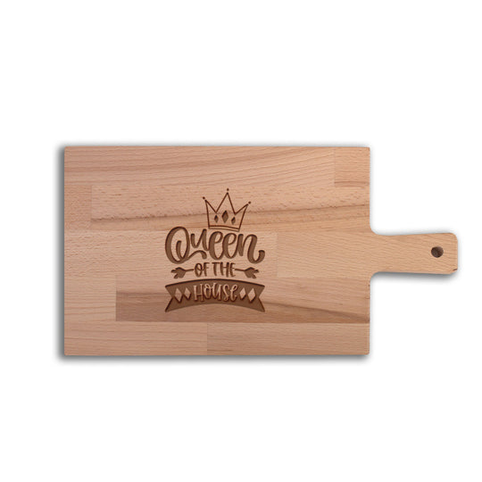 Serveerplank Moederdag Queen of the House