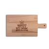 Serveerplank Moederdag World's Best Mum houten cadeau decoratie relatiegeschenk van WoodWideCities