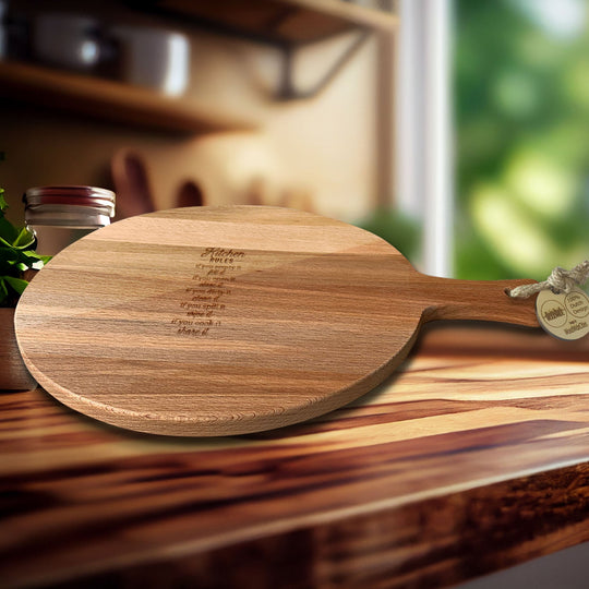 Serveerplank Rond Eten Kitchen Rules