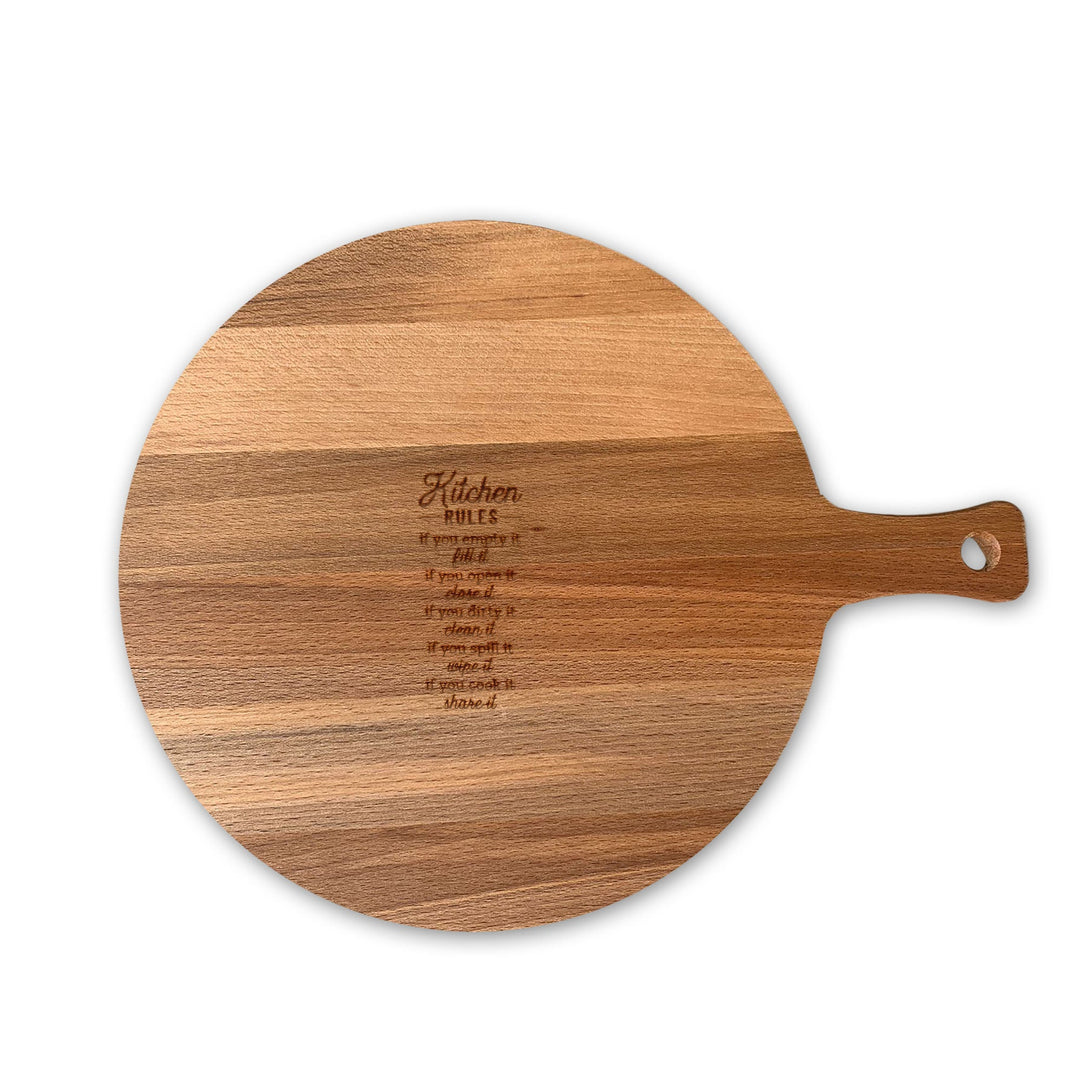 Serveerplank Rond Eten Kitchen Rules