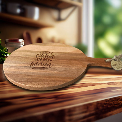 Serveerplank Rond Eten No Bitchin in My Kitchen