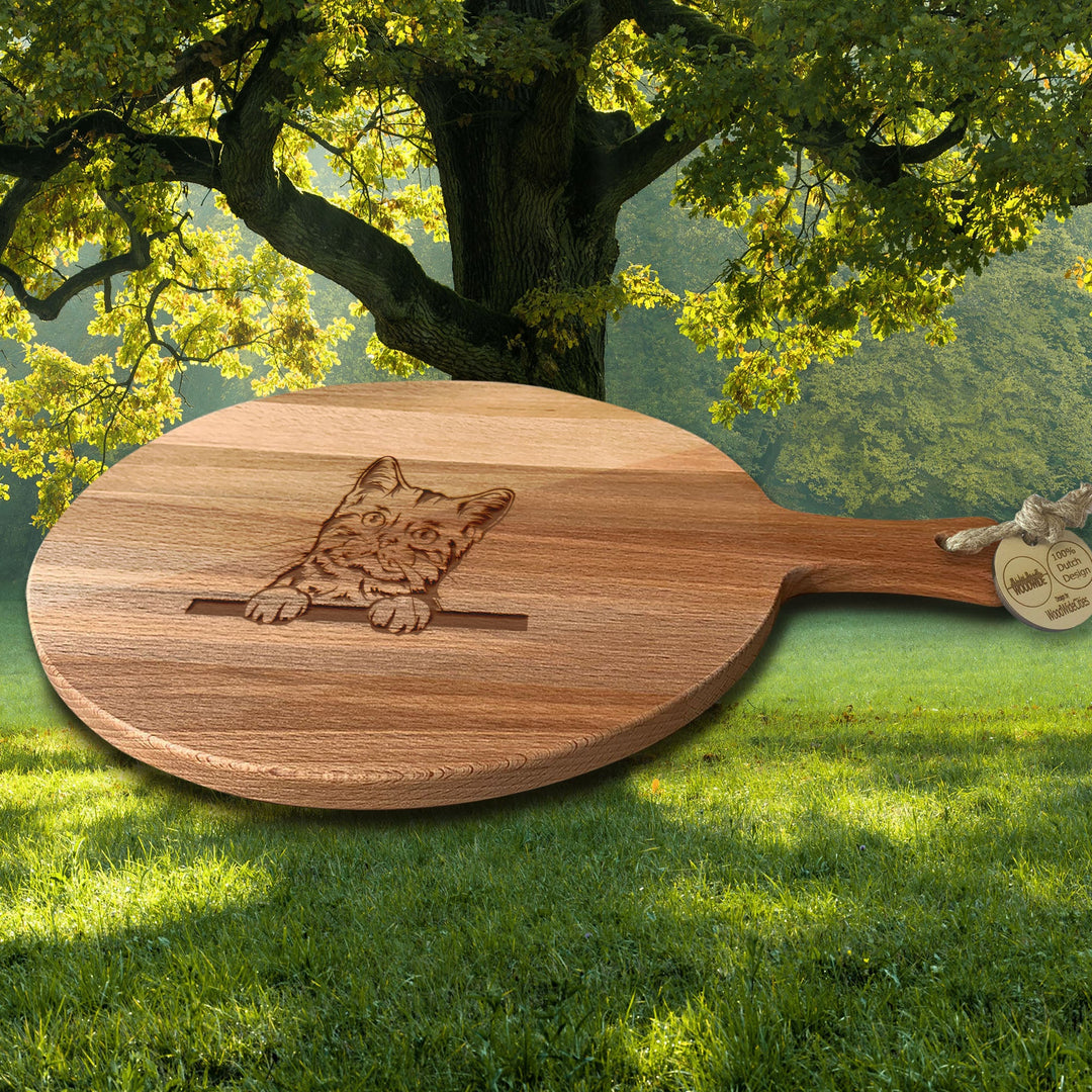 Serveerplank Rond Katten Amerikaans korthaar