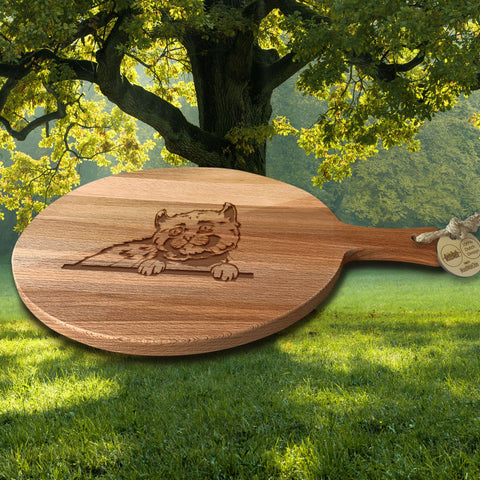 Serveerplank Rond Katten Kinkalow