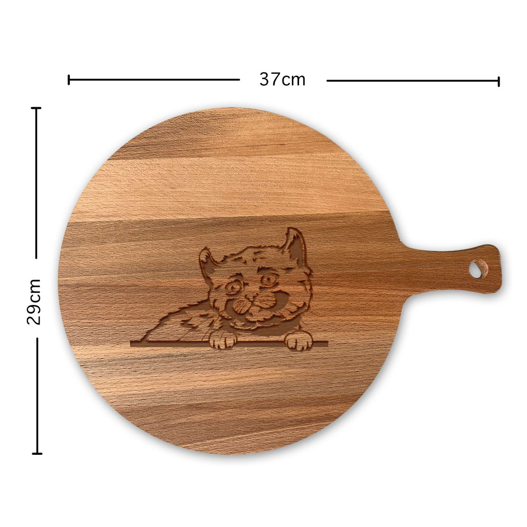 Serveerplank Rond Katten Kinkalow