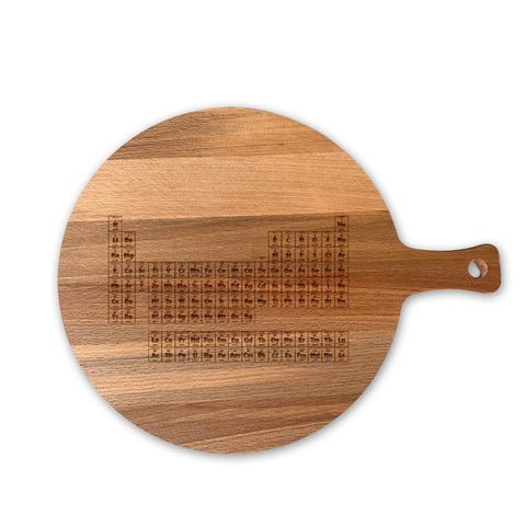 Serveerplank Rond Kennis Periodiek Stelsel