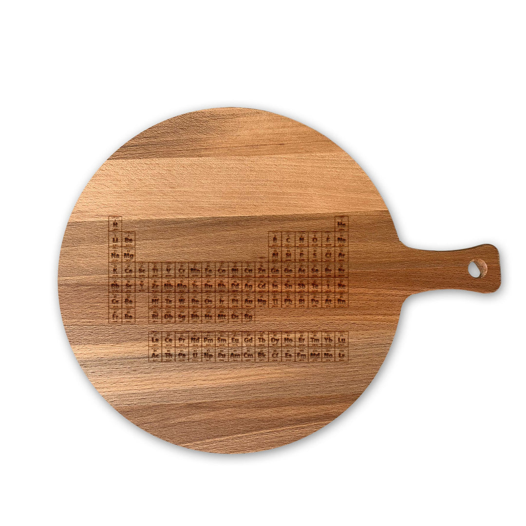 Serveerplank Rond Kennis Periodiek Stelsel