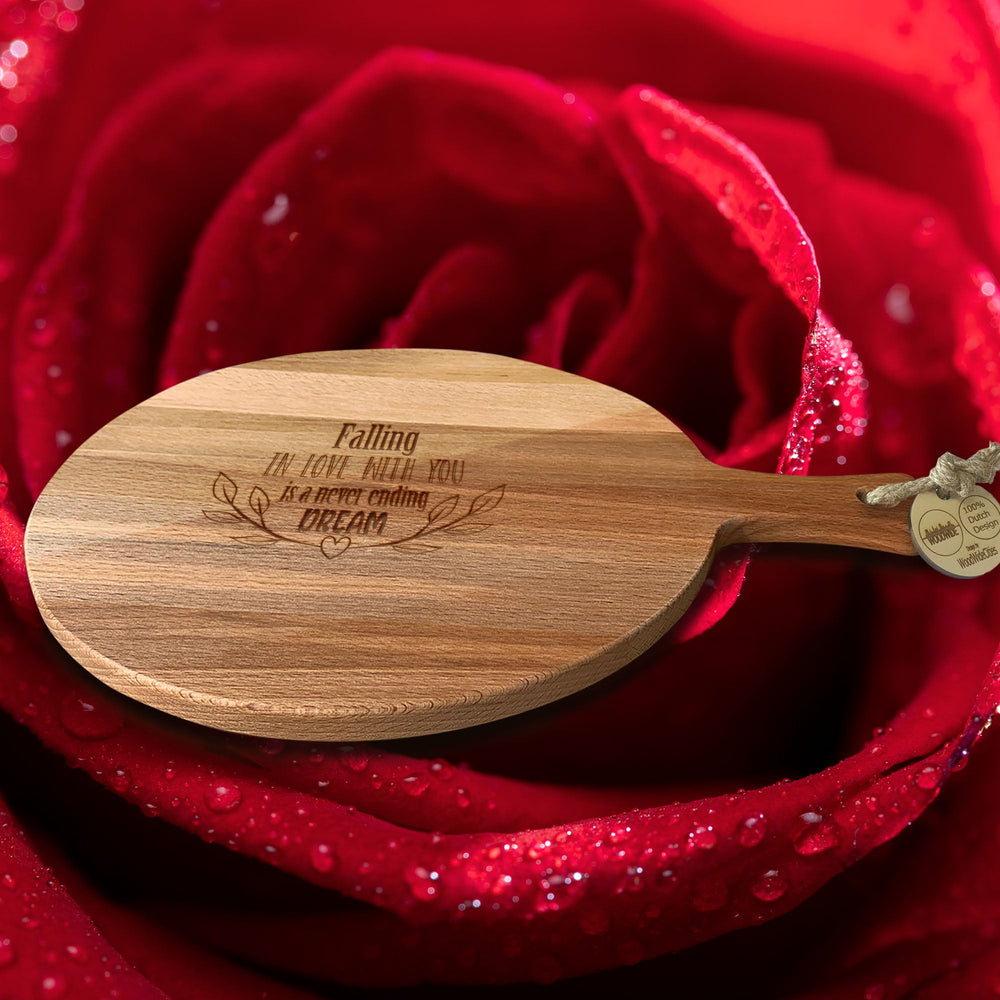Serveerplank Rond Liefde Falling in Love With You
