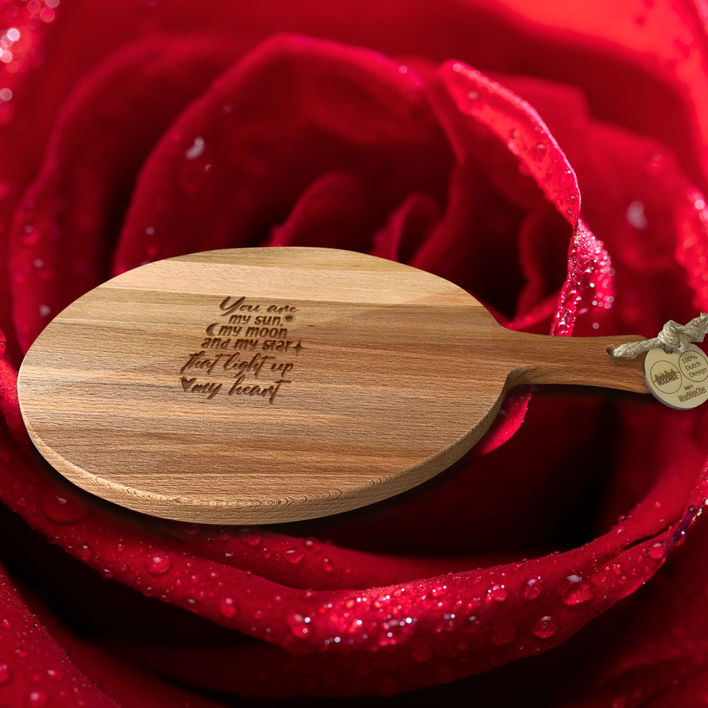 Serveerplank Rond Liefde You Are My Sun