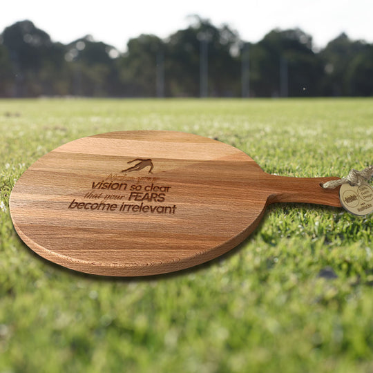 Serveerplank Rond Schaatsen Make Your Vision So Clear That Your Fears Become Irrelevant