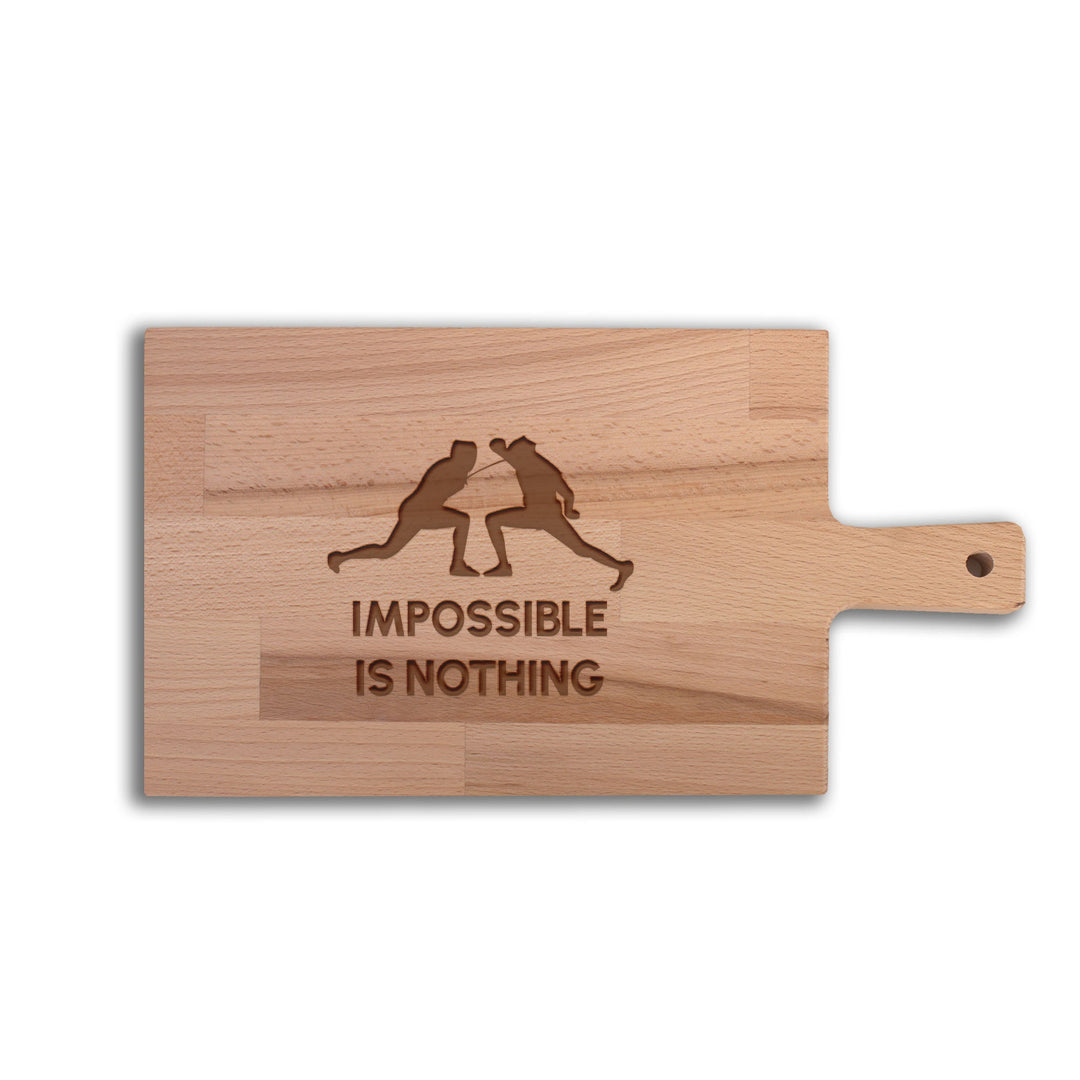 Serveerplank Schermen Impossible Is Nothing