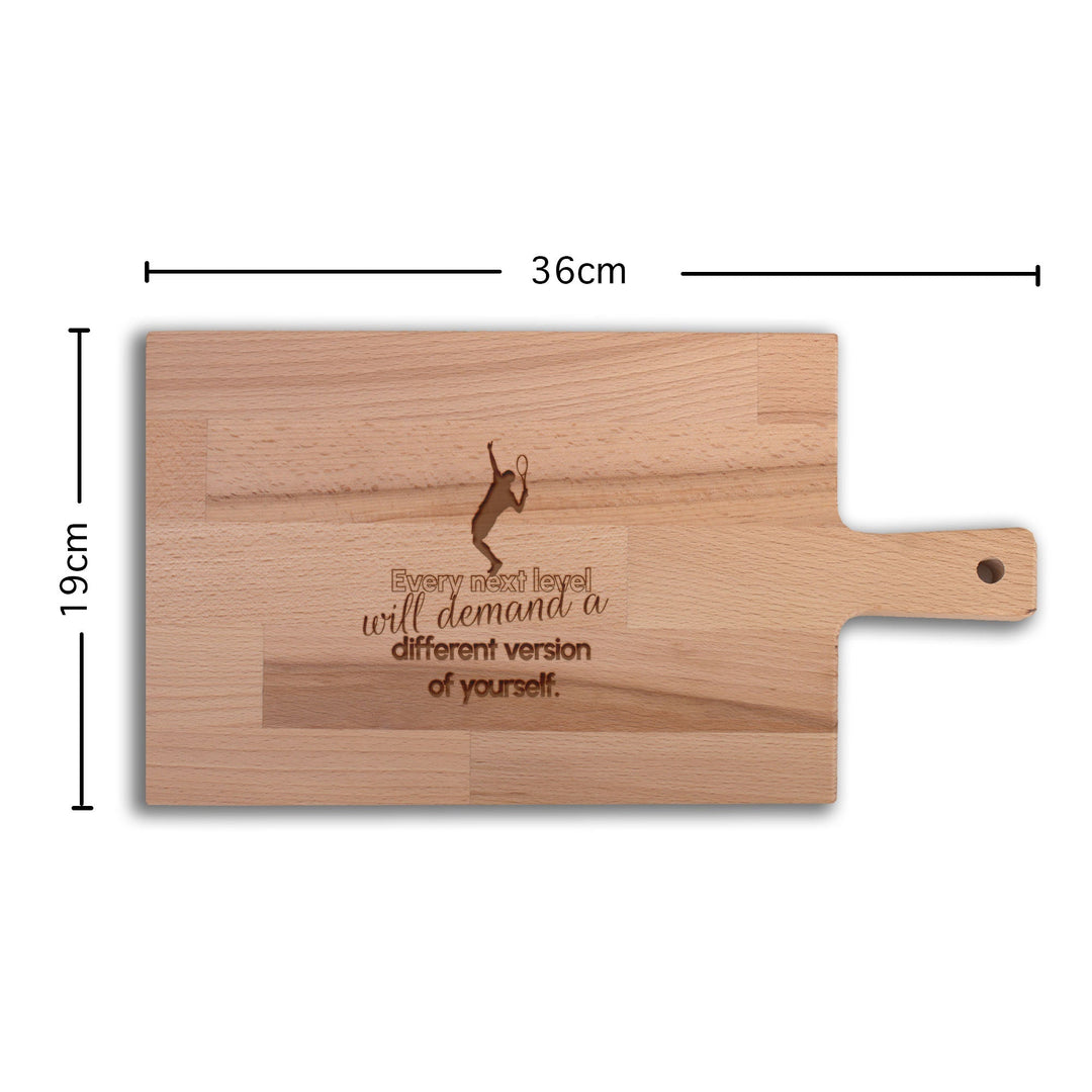 Serveerplank Tennis (Man) Every Next Level Will Demand a Different Version of Yourself