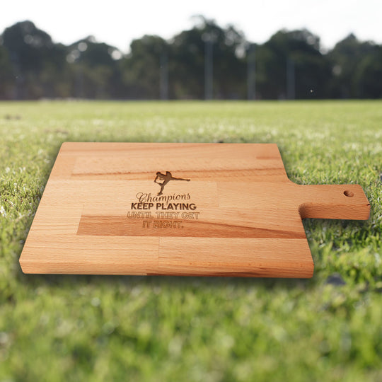 Serveerplank Tennis (Vrouw) Champions Keep Playing Until They Get It Right