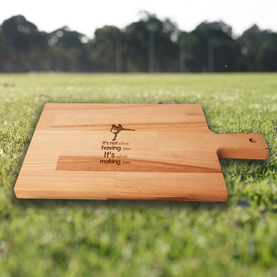 Serveerplank Tennis (Vrouw) It’s Not About Having Time It’s About Making Time