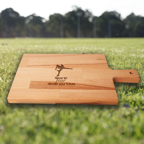 Serveerplank Tennis (Vrouw) Never Let Fear Decide Your Future