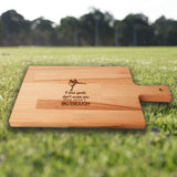 Serveerplank Tennis (Vrouw) Your Goals Don’t Scare You They Aren’t Big Enough